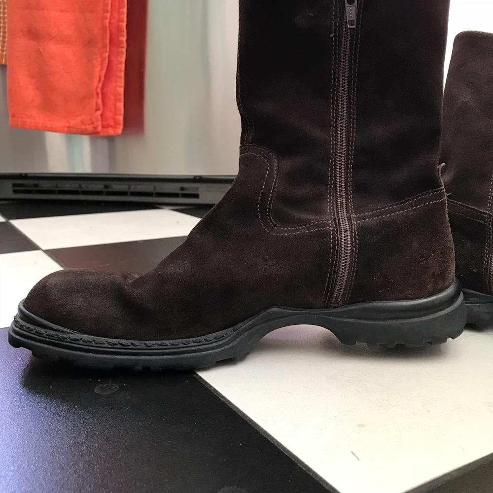 Suede Leather Boots